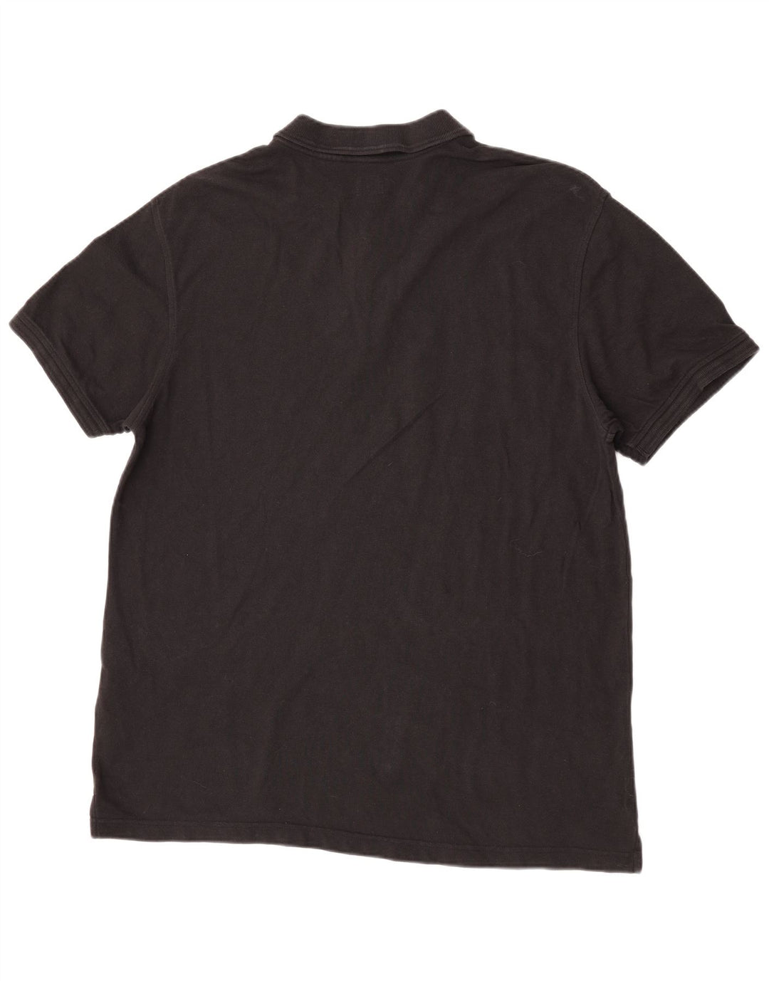 Camisa polo masculina Levi's XL preta de algodão