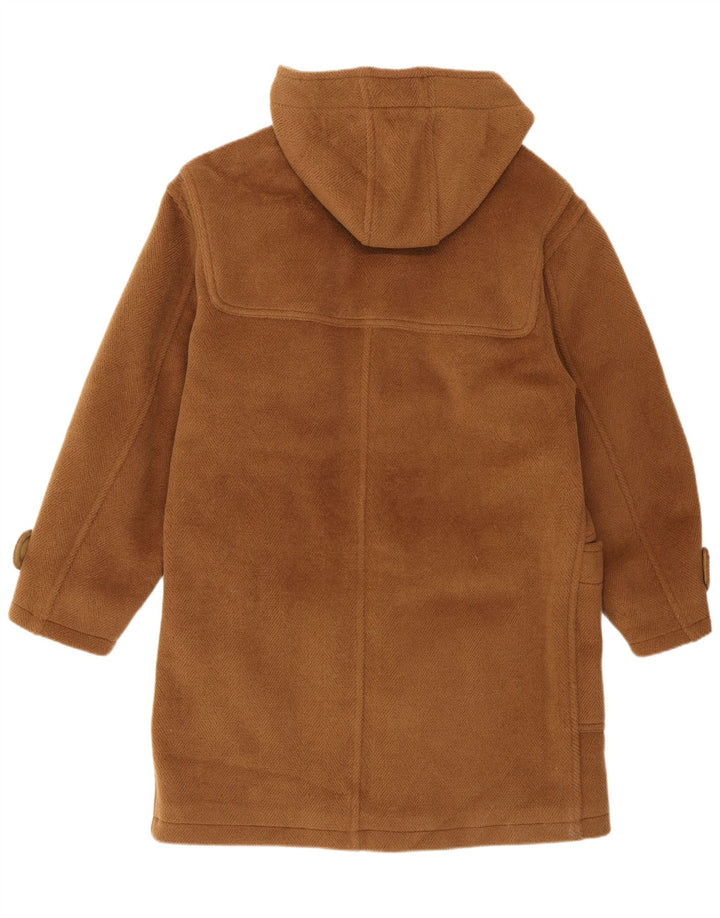 Longhi Casaco masculino com capuz IT 46 Lã bege pequena