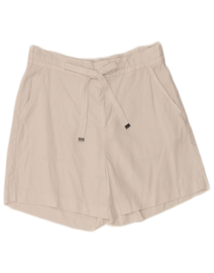 Shorts chino feminino Benetton W28 médio branco