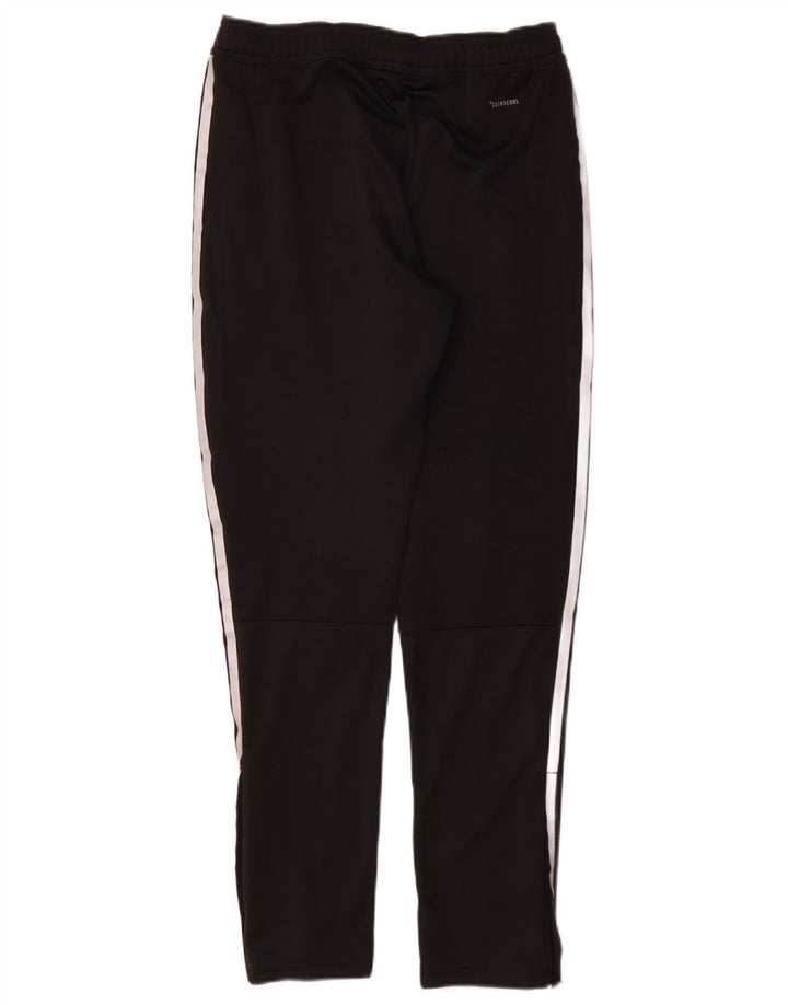 Calças de treino Adidas meninos 11-12 anos preto poliéster