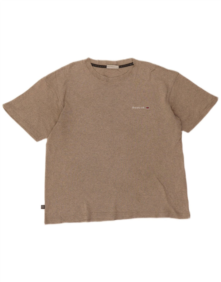 Camiseta masculina Reebok Top XS cinza algodão