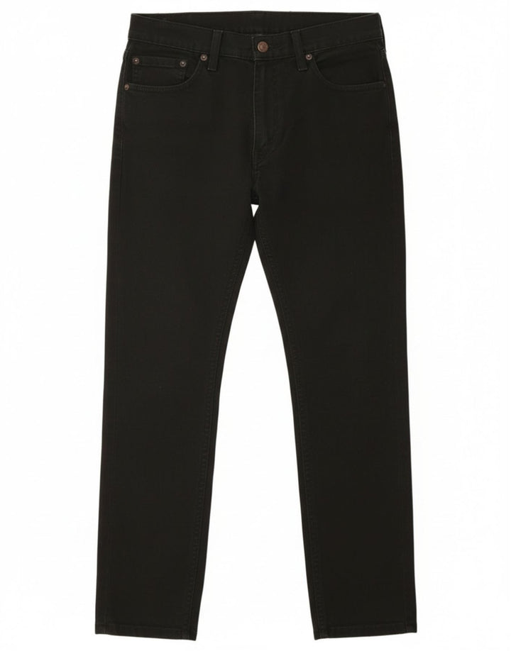 Jeans skinny masculino Levi's W32 L27 algodão preto