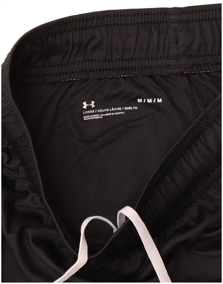 Shorts esportivos masculinos Under Armour médio preto