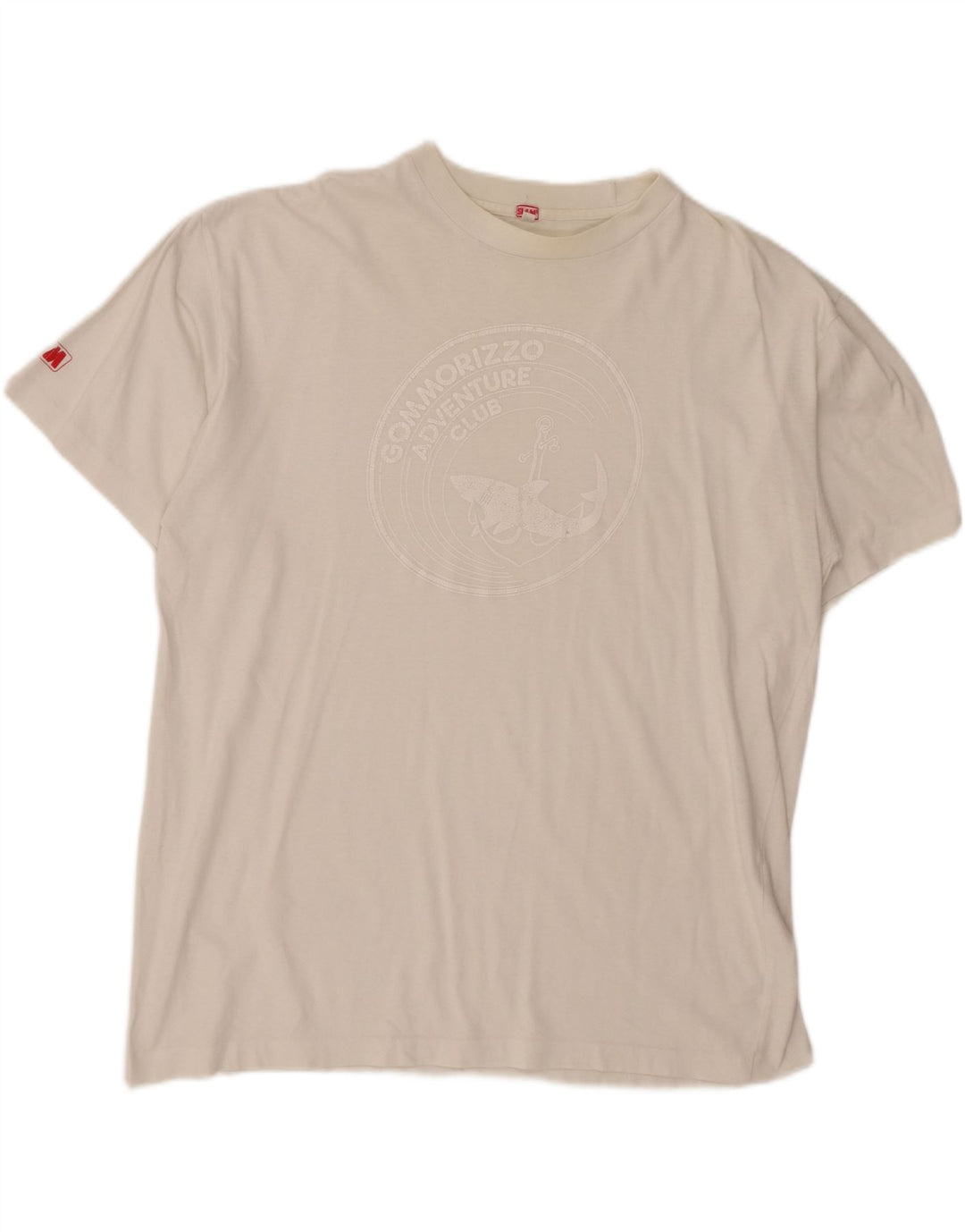 Camiseta gráfica masculina SLAM Top 2XL branco
