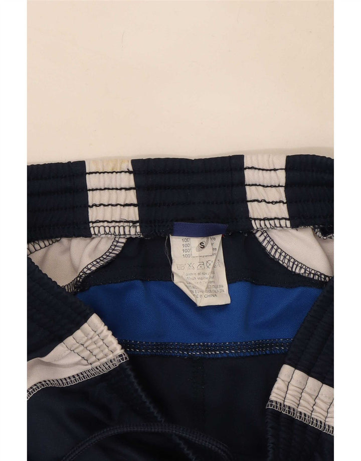 Shorts esportivo masculino Asics pequeno azul marinho Colourblock poliéster