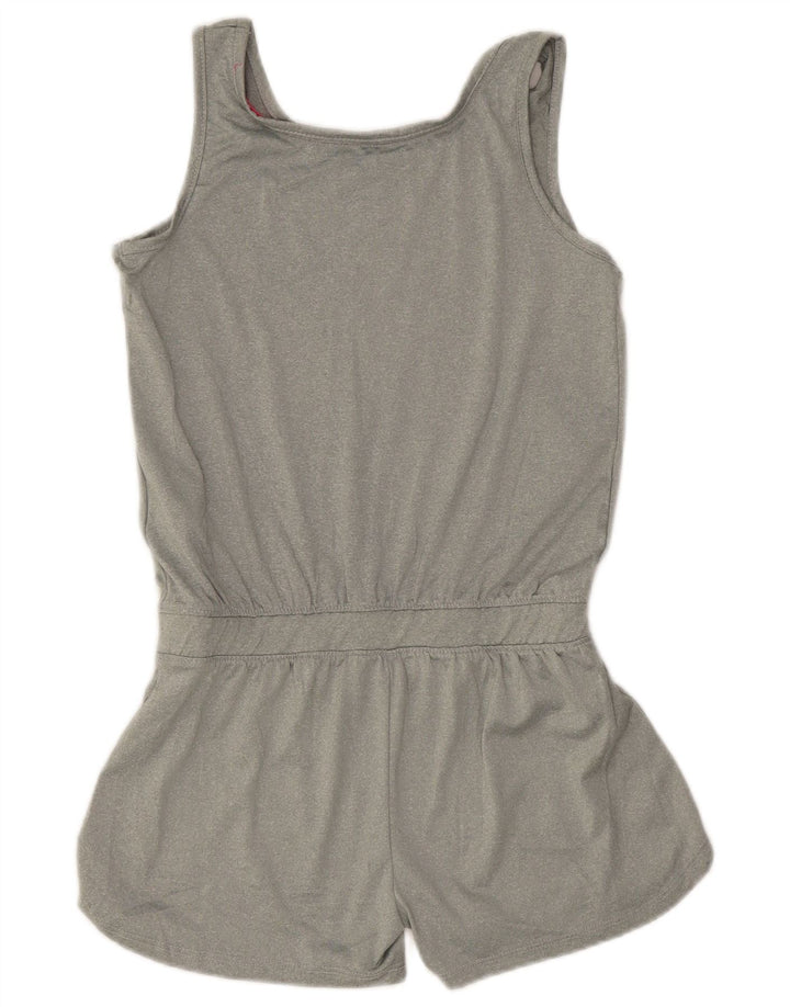 Macacão feminino Reebok Graphic sem mangas 14-15 anos XL cinza poliéster