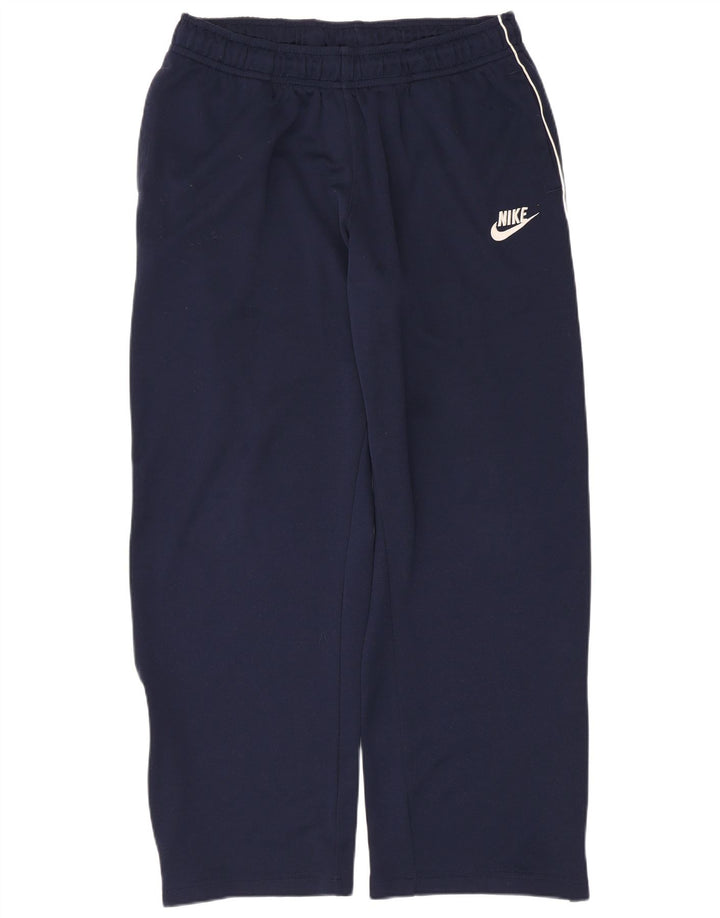 Calça de treino masculina Nike grande poliéster azul marinho