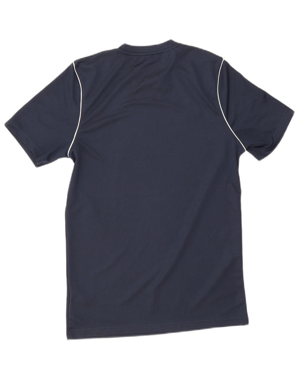 Camiseta Nike Masculina Dri Fit Top Pequeno Poliéster Azul Marinho