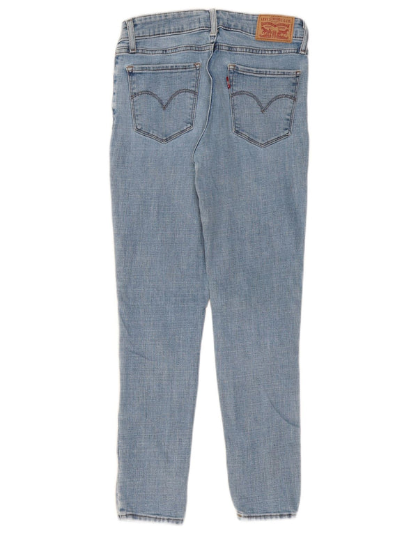Calça jeans feminina Levi's 711 skinny W26 L26 azul algodão