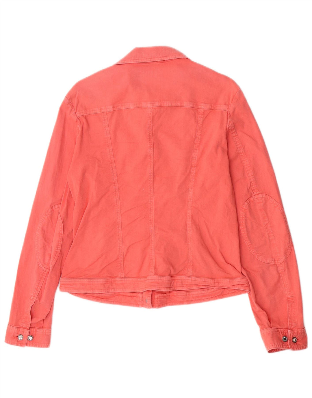 Jaqueta jeans feminina para iate Paul & Shark Reino Unido 10 rosa pequena