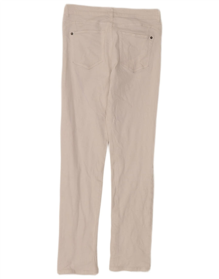 Jeans retos femininos White Stuff UK 12 médio W28 L28 algodão