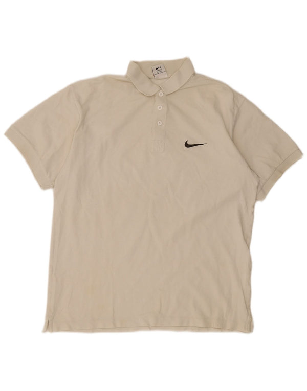 Camisa polo masculina Nike UK 39/41 médio branco