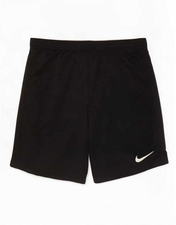 Shorts esportivos Nike Boys Dri Fit 10-11 anos médio preto poliéster