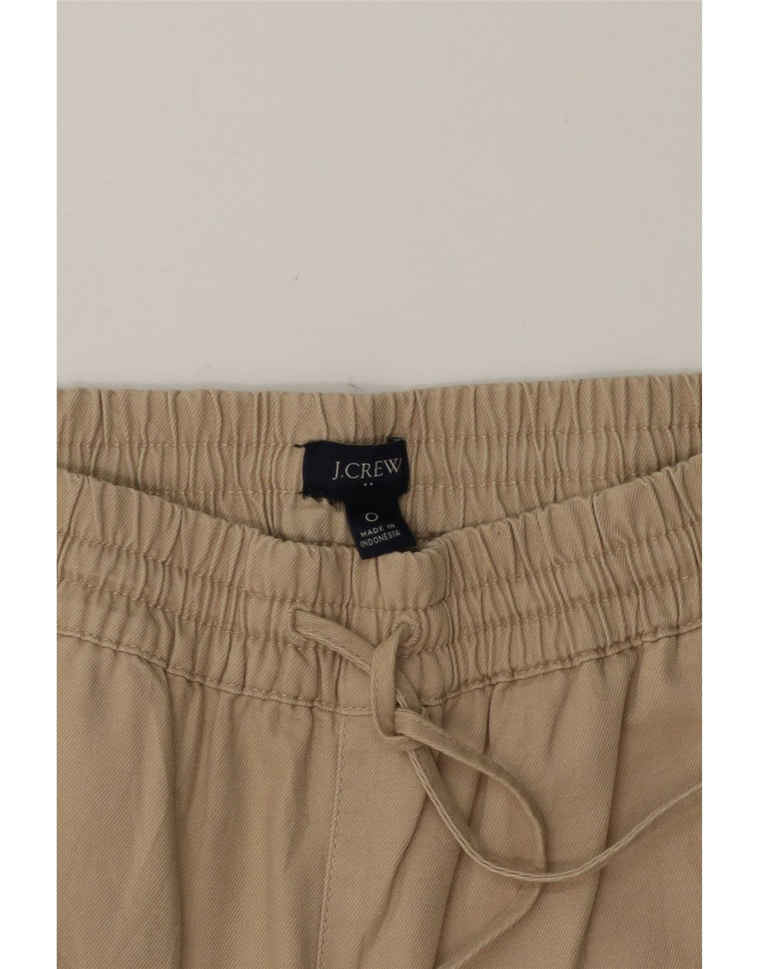 J. CREW Womens Joggers Trousers US 0 XS W26 L26  Beige Cotton Vintage J. Crew and Second-Hand J. Crew from Messina Hembry 