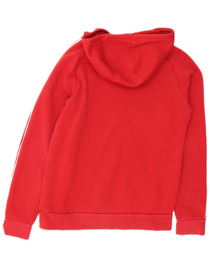 ADIDAS Boys Legnano Basket Knights Hoodie Jumper 13-14 Anos Vermelho