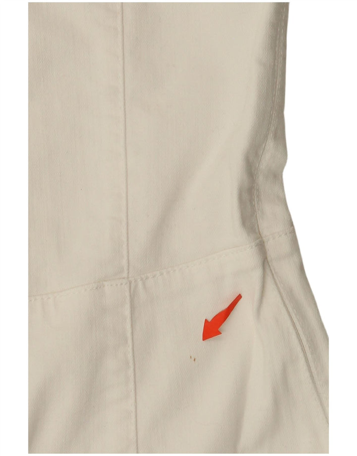 Macacão feminino jeans sem alças GUESS UK 6 XS branco