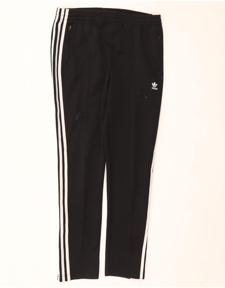 Calça de treino feminina Adidas UK 12 poliéster preto médio