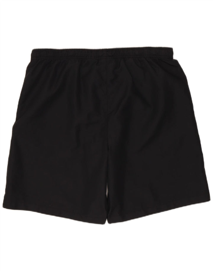 Lotto Mens Sport Shorts Grande Poliéster Preto