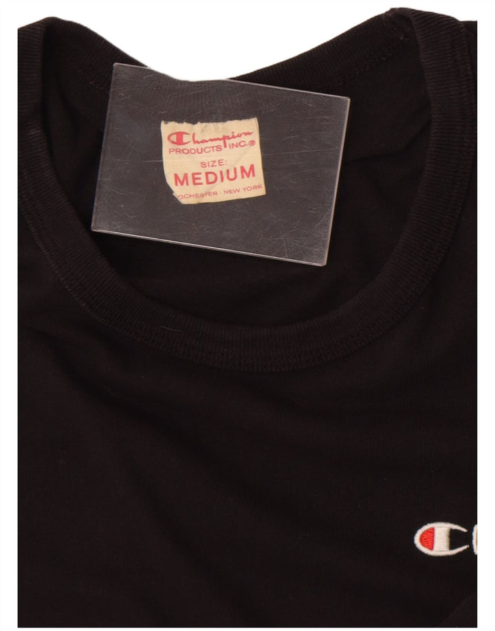 Camiseta masculina Champion Top Médio Preto