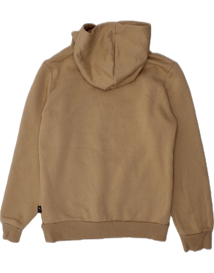 PUMA Boys Graphic Hoodie Jumper 9-10 Years  Beige Cotton Vintage Puma and Second-Hand Puma from Messina Hembry 