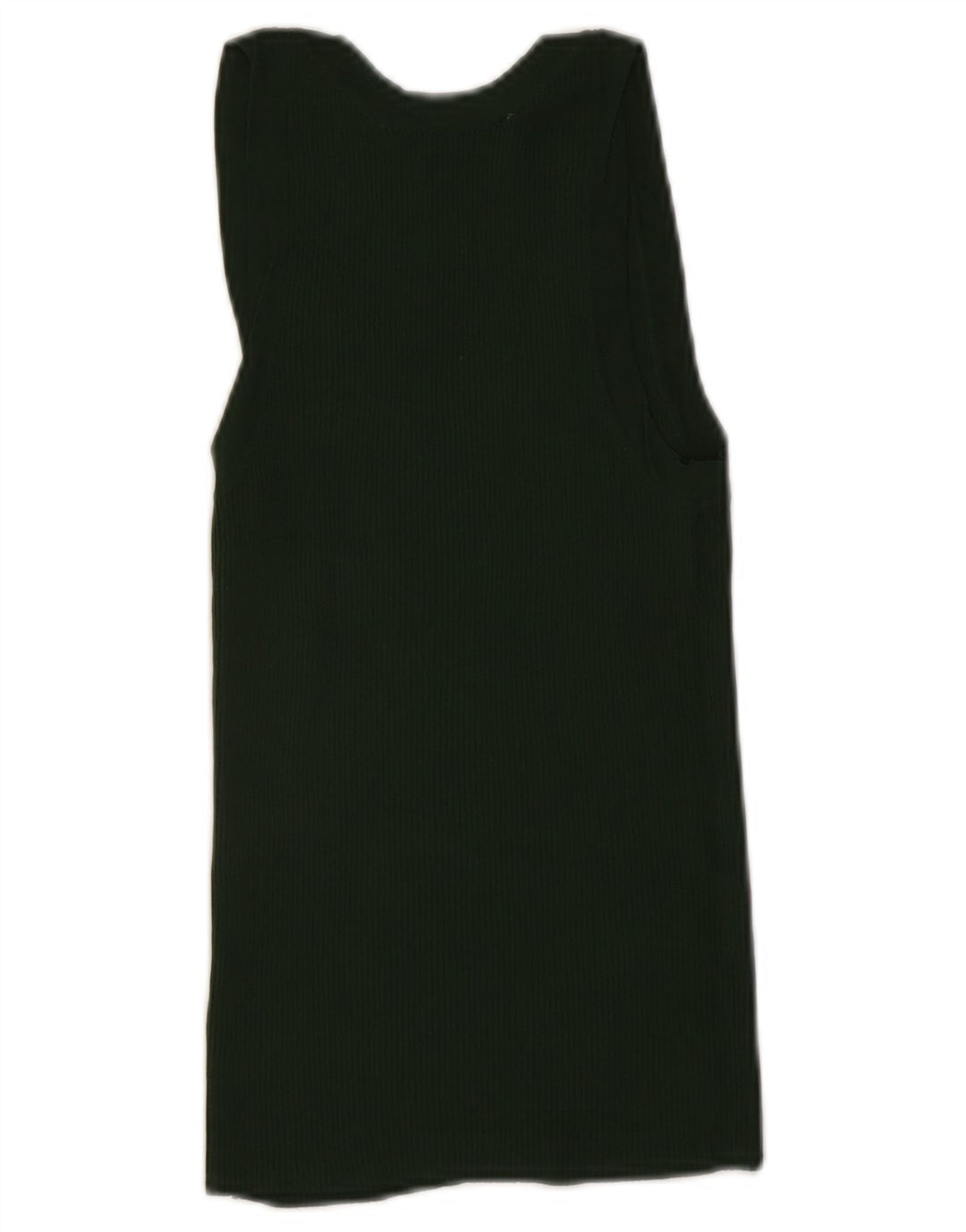 Zara Womens Crop Vest Regata Reino Unido 8 Pequeno Verde