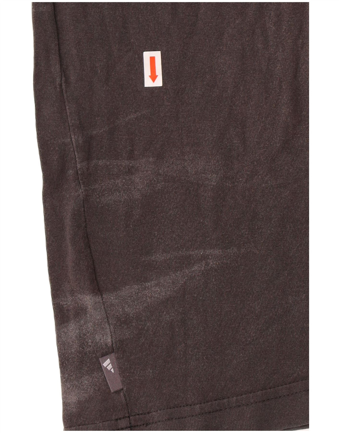 Camiseta masculina ADIDAS Top cinza médio algodão
