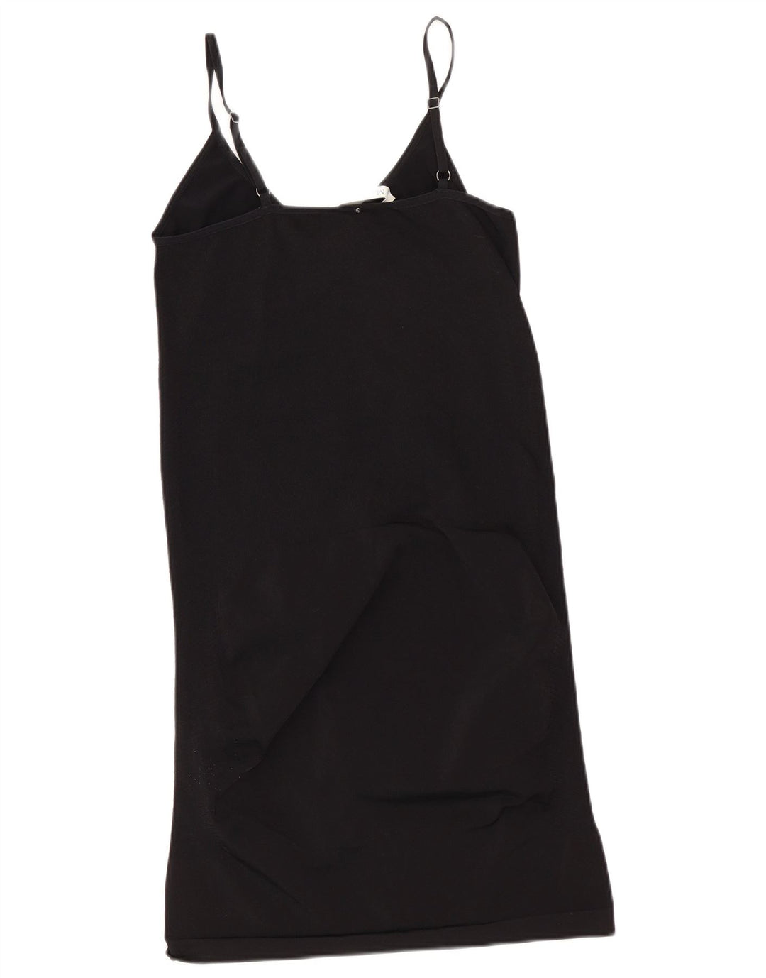 Max Mara Vestido feminino oversized slip Reino Unido 16 grande preto
