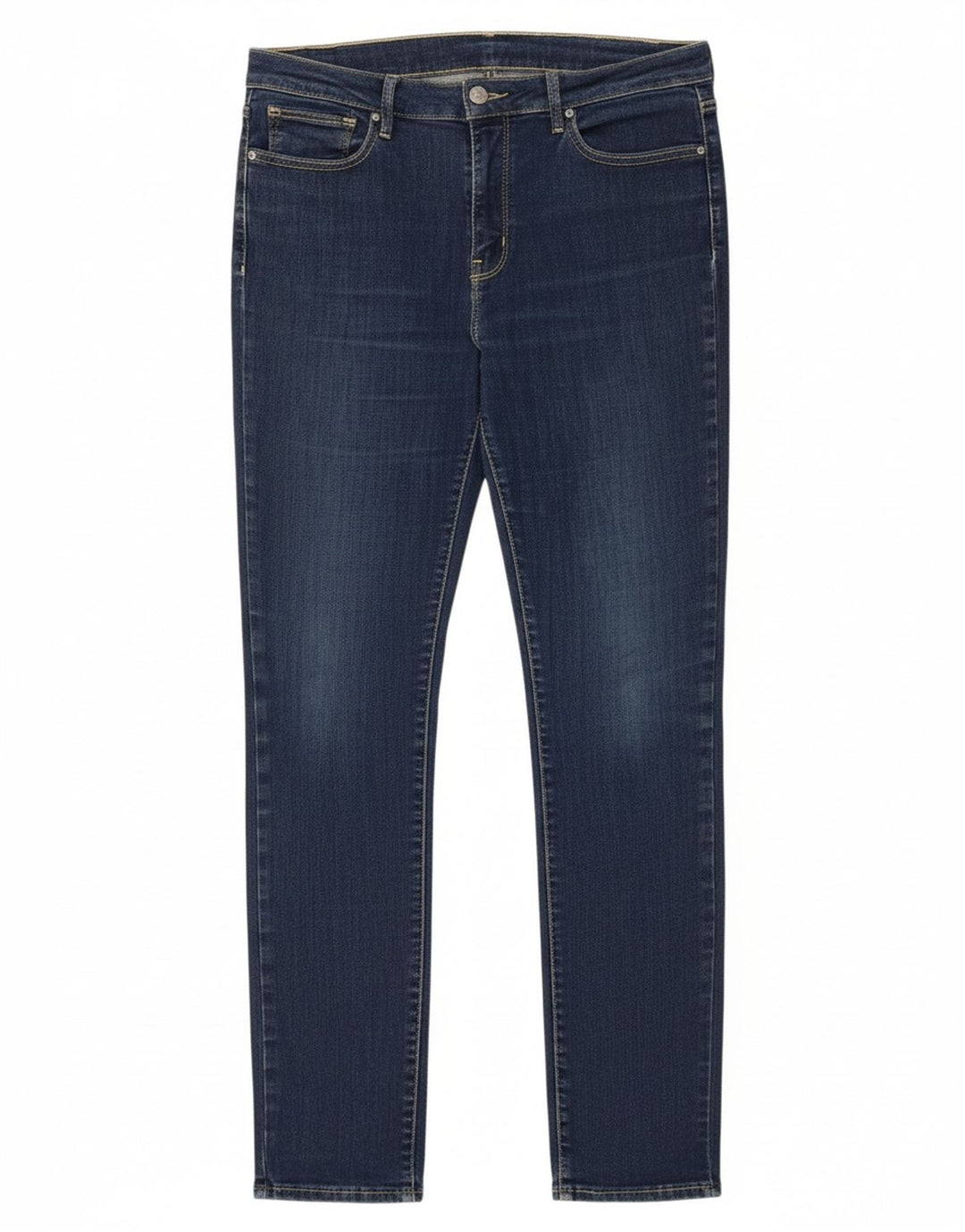 Jeans skinny feminino LEVI'S W32 L32 algodão azul