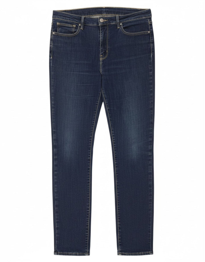 Jeans skinny feminino LEVI'S W32 L32 algodão azul