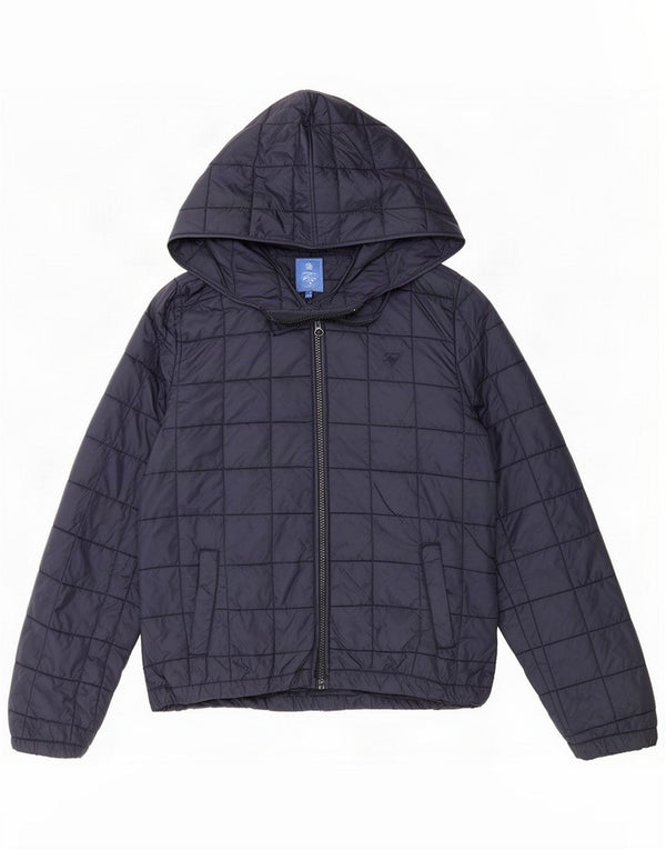 Jaqueta acolchoada com capuz para meninas Fay 11-12 anos Azul marinho