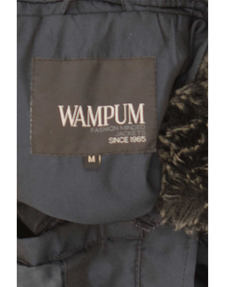 Jaqueta utilitária masculina Wampum UK 38 poliéster azul marinho médio