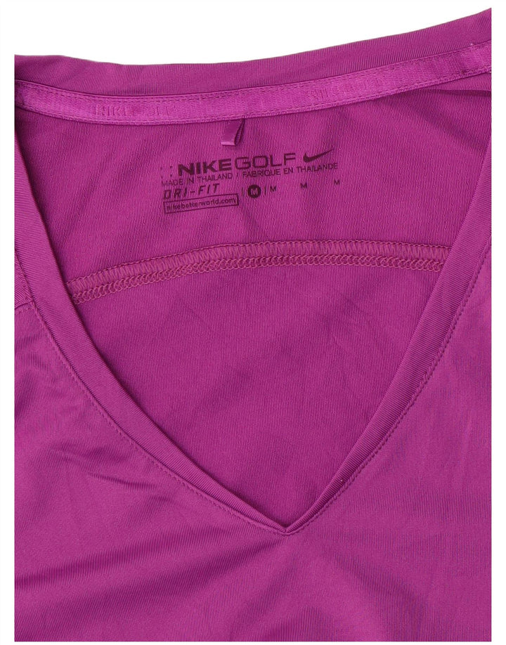 Camiseta Nike Feminina Dri Fit Top UK 12 Médio Rosa