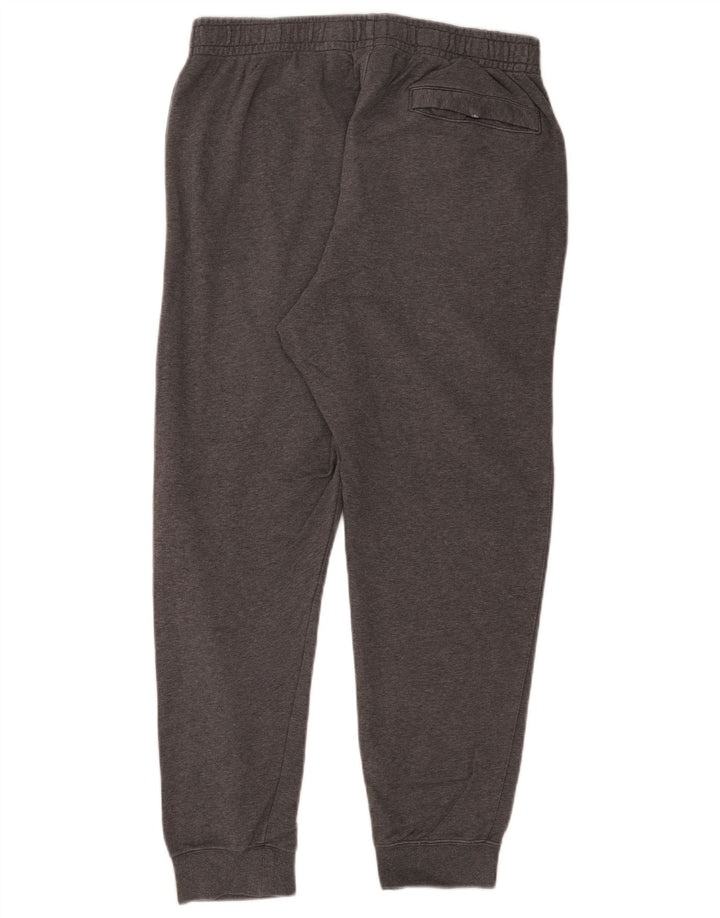 Calça de treino masculina Nike joggers grande algodão cinza