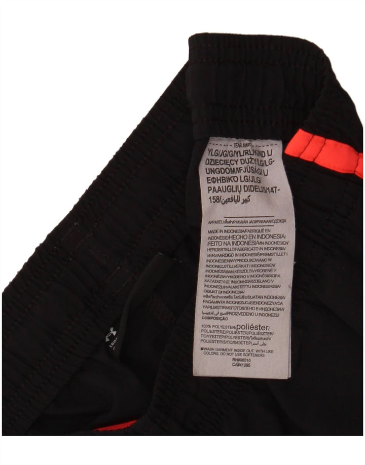 Under Armour Boys Graphic Sport Shorts 11-12 anos grande poliéster preto