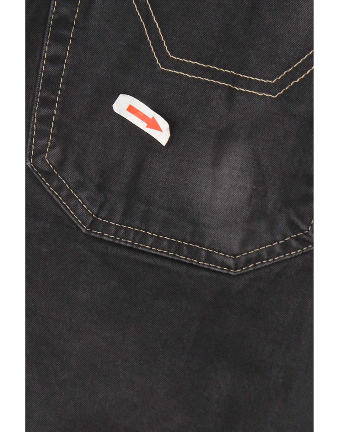 Jeckerson Calça jeans reta masculina W34 L31 algodão cinza