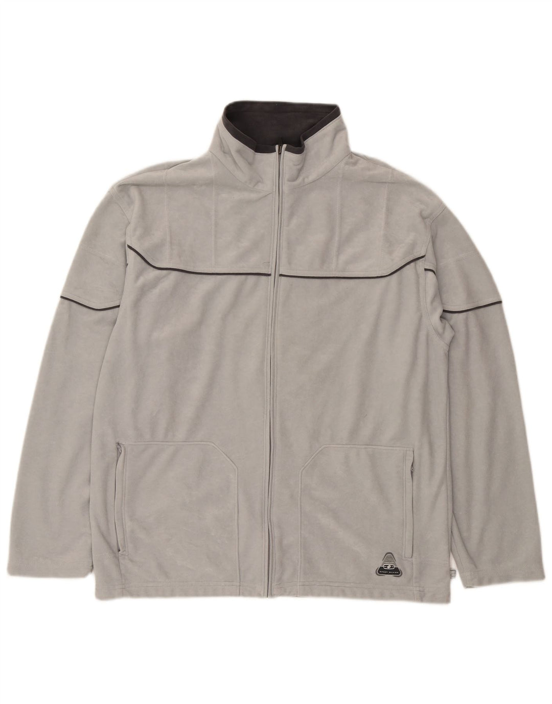 Jaqueta masculina de treino Lotto UK 42/44 XL cinza poliéster