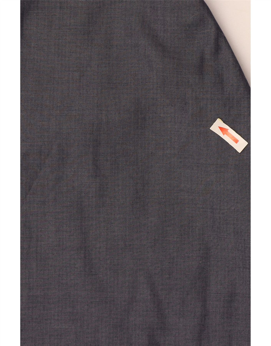 Camisa masculina Calvin Klein Jeans tamanho 15 1/2 médio azul marinho espinha de peixe