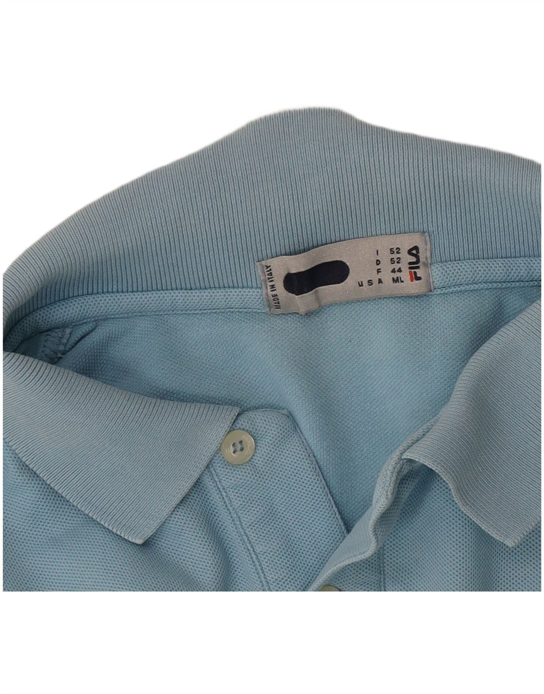 Camisa polo masculina Fila IT 52 grande azul