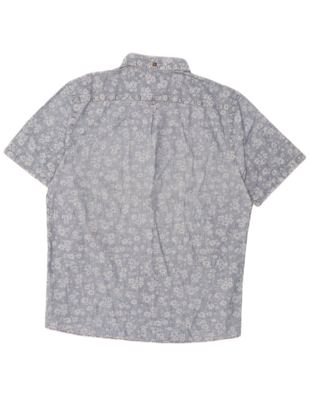 Pulôver masculino Marlboro Classics manga curta slim fit 2XL azul floral