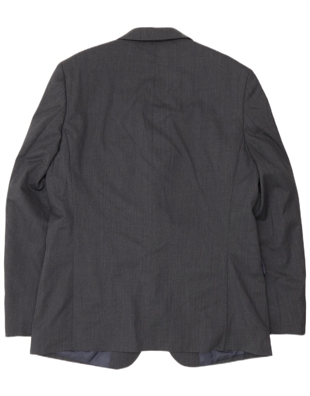 Jaqueta blazer masculina John Lewis com 2 botões Reino Unido 44 2XL poliéster cinza