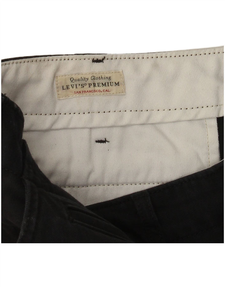 Calças Chino Slim Masculinas LEVI'S W38 L31 Pretas