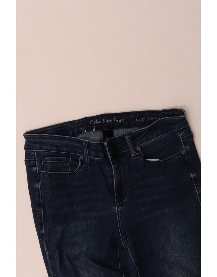 Calça jeans skinny feminina CALVIN KLEIN W32 L32 algodão azul