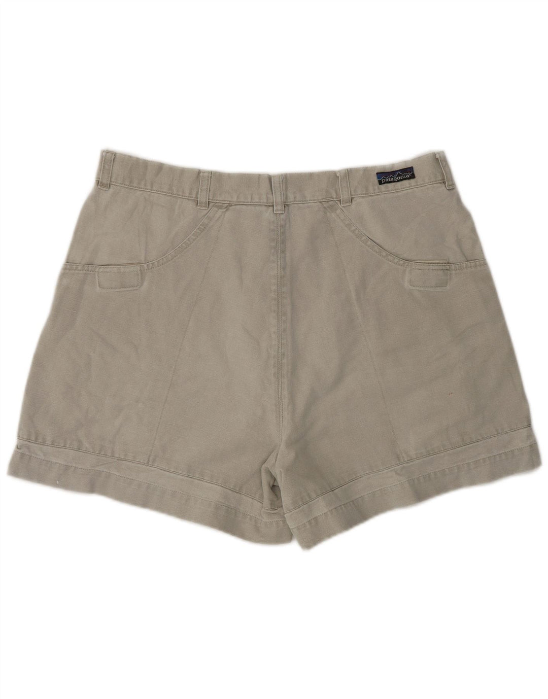 Shorts Chino masculino PATAGONIA W36 grande algodão cinza