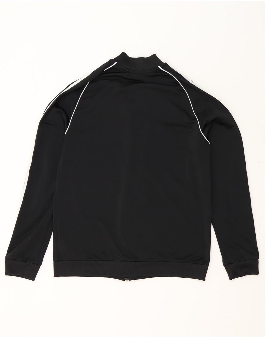 Casaco de treino Adidas Boys 13-14 anos preto poliéster