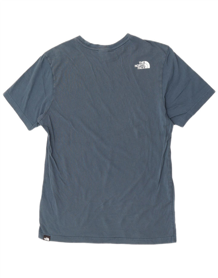 Camiseta masculina The North Face Top de algodão azul médio