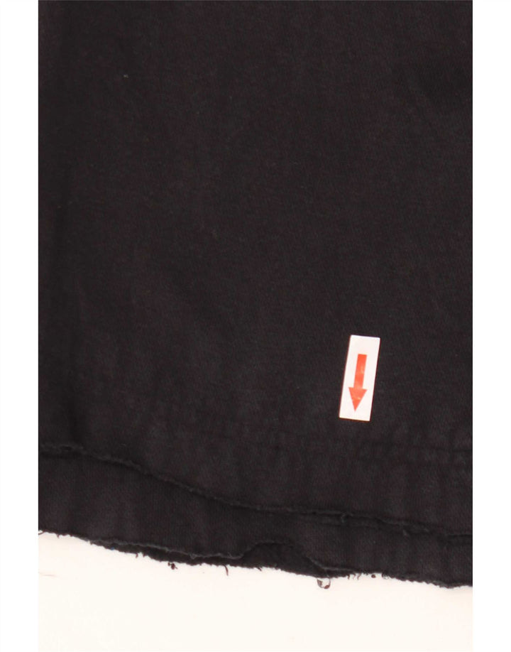 Calça esportiva Nike masculina gráfica grande de algodão preto