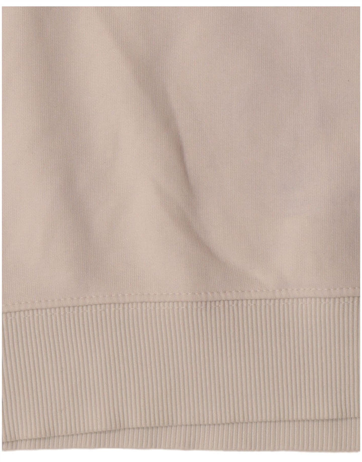 CALVIN KLEIN moletom com capuz gráfico masculino pequeno algodão branco