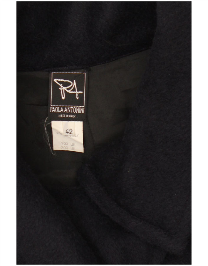 Sobretudo feminino oversized PAOLA ANTONINI IT 42 médio azul marinho