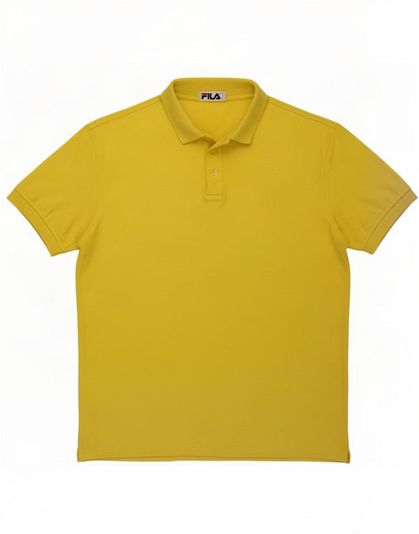 Camisa polo masculina Fila IT 56 XL amarela