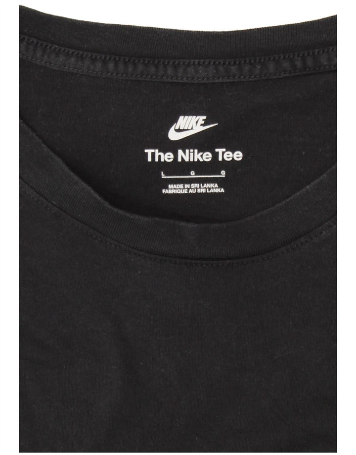 Camiseta masculina Nike grande preta